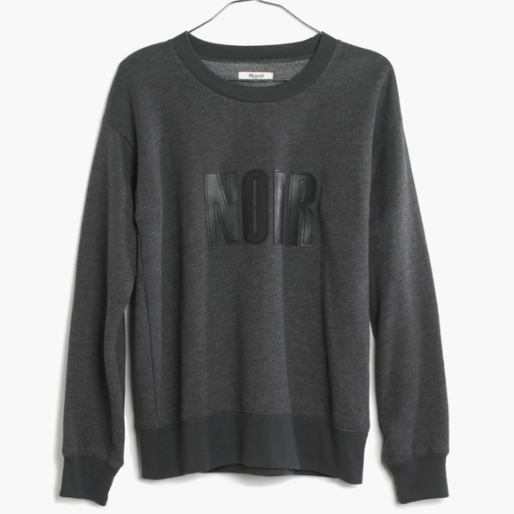 Madewell Tops - Madewell NOIR Sweatshirt